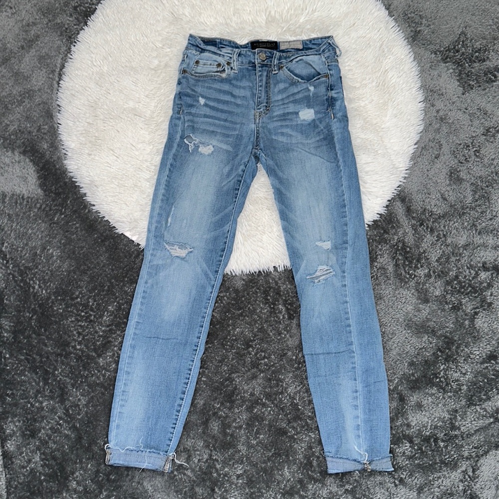 Aéropostale high rise jeggings (2)